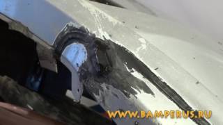 repair bumper- lessons ,training- ремонт бампера восстановление фрагмента. Урок ремонта repair bumper- lessons ,training- ремонт бампера восстановление фрагмента. Урок ремонта