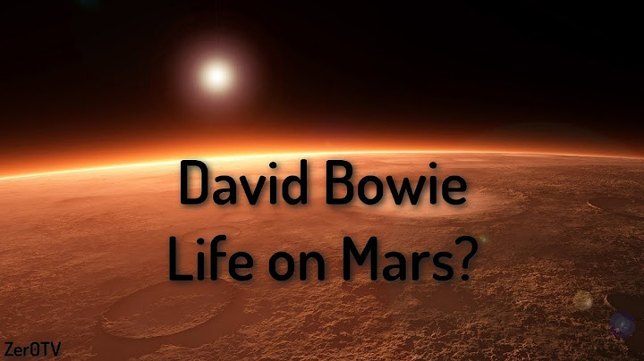 Life on Mars? Lyric Video version - Lyric Video performance video thumbnail