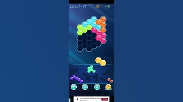 Block! Hexa Puzzle~Alternative A block 7 to 8 levels ~level-71