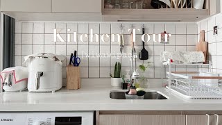 🕰[Room Tour] EP.2 Kitchen tour ครัวมินิมอล เอาใจสายเกา, countdown 2022🎊 | wiwawipada🧸