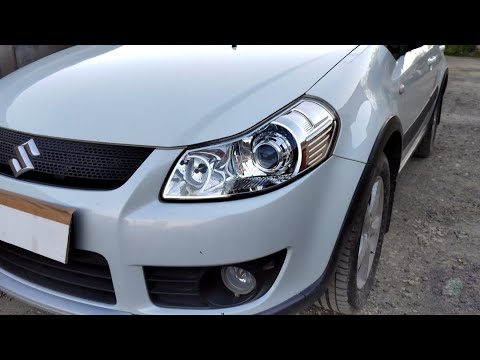 Suzuki SX4 Ставим Bi led + ДХО