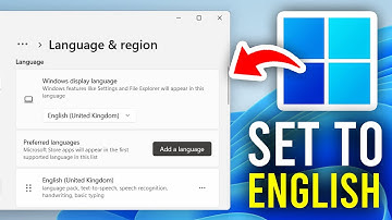 How To Change Language To English On Laptop & PC - Full Guide