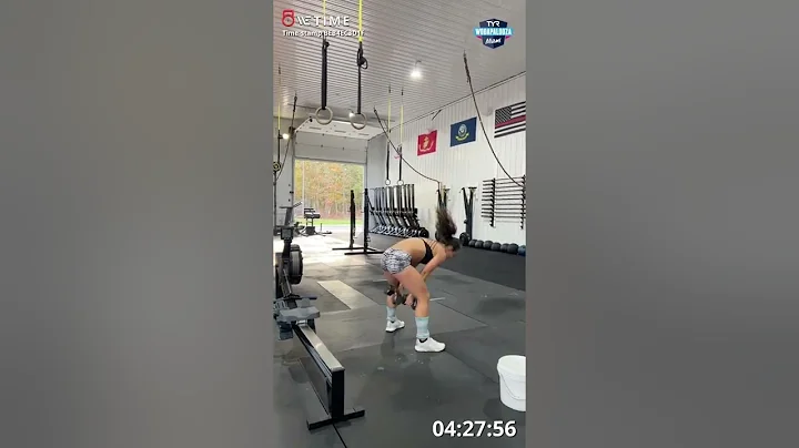 Natalie Greene Wodapolooza workout 6 CrossFit Para...