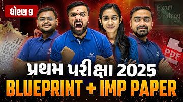 Std 9 Blueprint + IMP Paper 2025 | Don’t Miss Before First Exam ⏰| પ્રથમ પરીક્ષા All Subjects 🔥