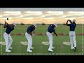 Tiger Woods Comeback Swings with Slow Motion