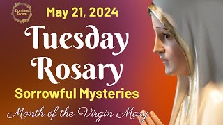 TUESDAY HOLY ROSARY 🌹 May 21, 2024 🌹 Sorrowful Mysteries of the Holy Rosary || TRADITIONAL ROSARY by Dominus Tecum 346 views 8 days ago 24 minutes