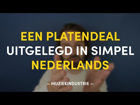 Een platencontract uitgelegd in simpel Nederlands | MUZIEKINDUSTRIE