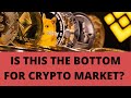 Will bitcoin and crypto market bouce back  is this the bottom bnb coin analysis with trading range