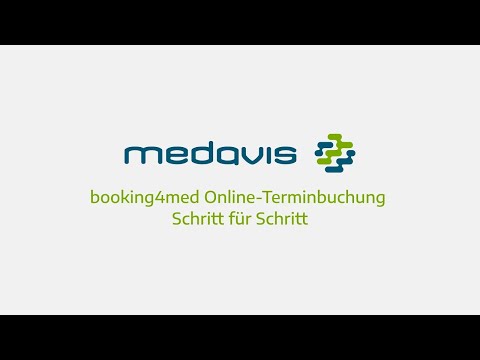 booking4med Online-Terminbuchung - Schritt für Schritt - video from Medavis