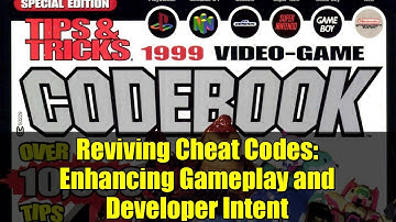 Reviving Cheat Codes: Enhancing Gameplay and Developer Intent