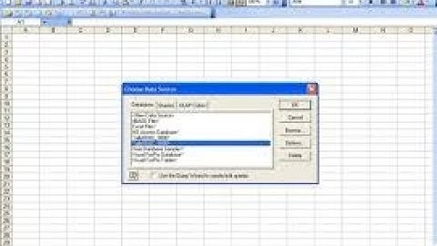 Tally to Excel Using ODBC
