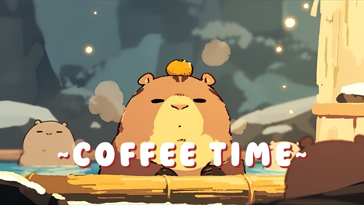 Capybara Music Corner - Ambient Study Beats Mix ~ Sweet Dreams ~ 🦫 🍵 ✨