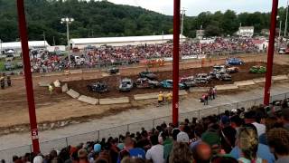 2017 Columbiana County Fair Demolition Derby Part 4