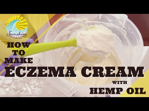 How To Make An Eczema & Pain Cream With Hemp Seed Oil (DIY Eczema Cream)