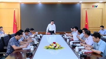 PCT Thường trực UBND tỉnh kiểm tra tiến độ các DA đầu tư công trên địa bàn KKT Nghi Sơn, TX Nghi Sơn