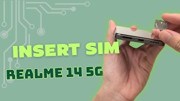 How to Insert SIM Card in Realme 14 | Step-by-Step Guide