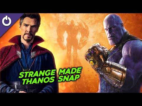 Eternals Reveal Why Doctor Strange Literally Made Thanos Snap His Fingers