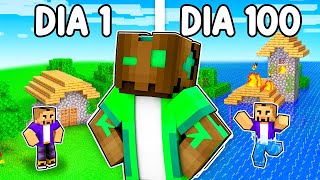 100 Días TROLLEANDO a Mi Amigo en Minecraft!