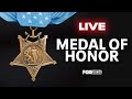 LIVE: Trump attends Medal of Honor ceremony