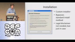 DEF CON 18 - Garry Pejski - My Life as a Spyware Developer