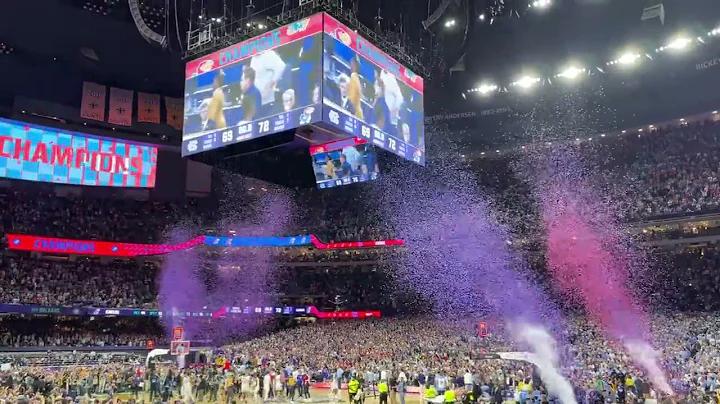 2022 NCAA Championship Kansas Jayhawks Confetti