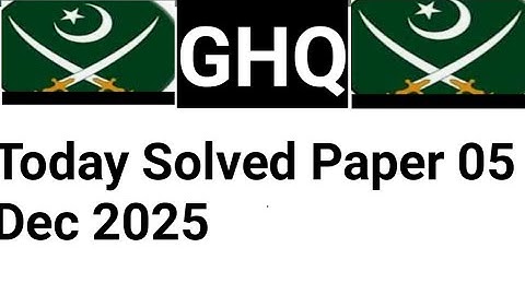GHQ Written Test Preparation 2025 For Assisttant UDC LDC Stenotypest And Today Solved Paper