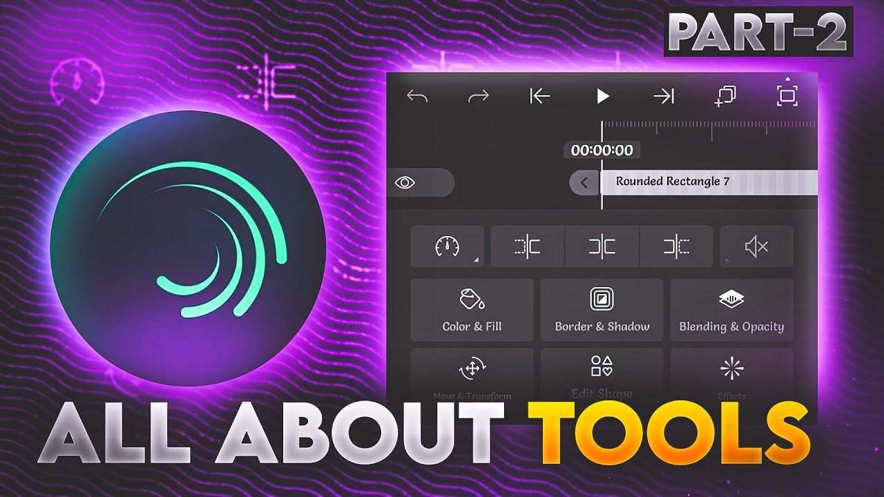 All About Tools || Alight Motion Tools Tutorial | How To Use Tools in ...