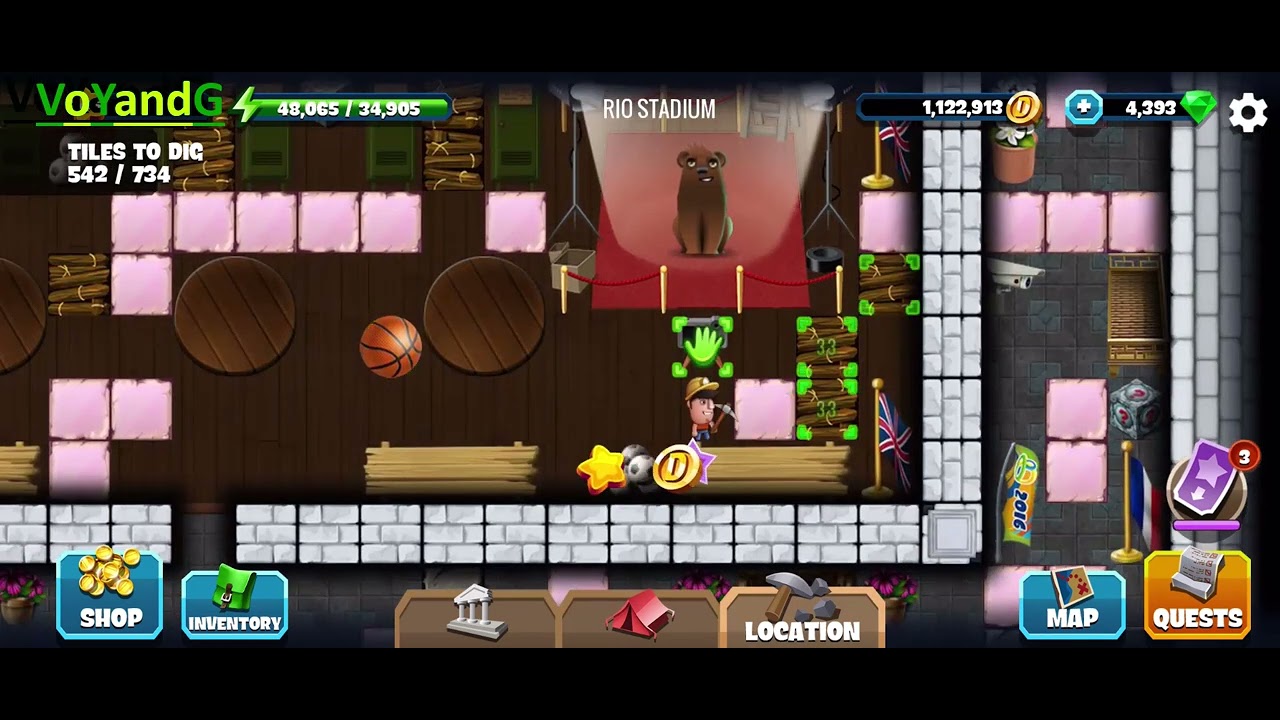 8 Rio Stadium - Summer Games Remastered Event - Diggy's Adventure VoYandG