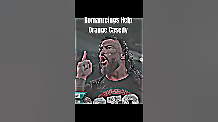 Romanreing_Help_OrangeCassidy_Atitude_Stutas🥵#romanreigns #orangecassidy #new #attitude #viralshort