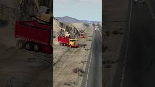 Truck Trailer Decimation! Watch the Slow-Mo Damage! 🤯