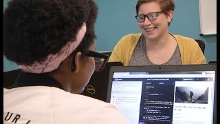 Local library provides opportunities for girls to learn computer science skills