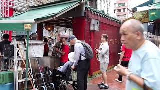 紅磡三約潮僑街坊盂蘭勝會 請神 temple