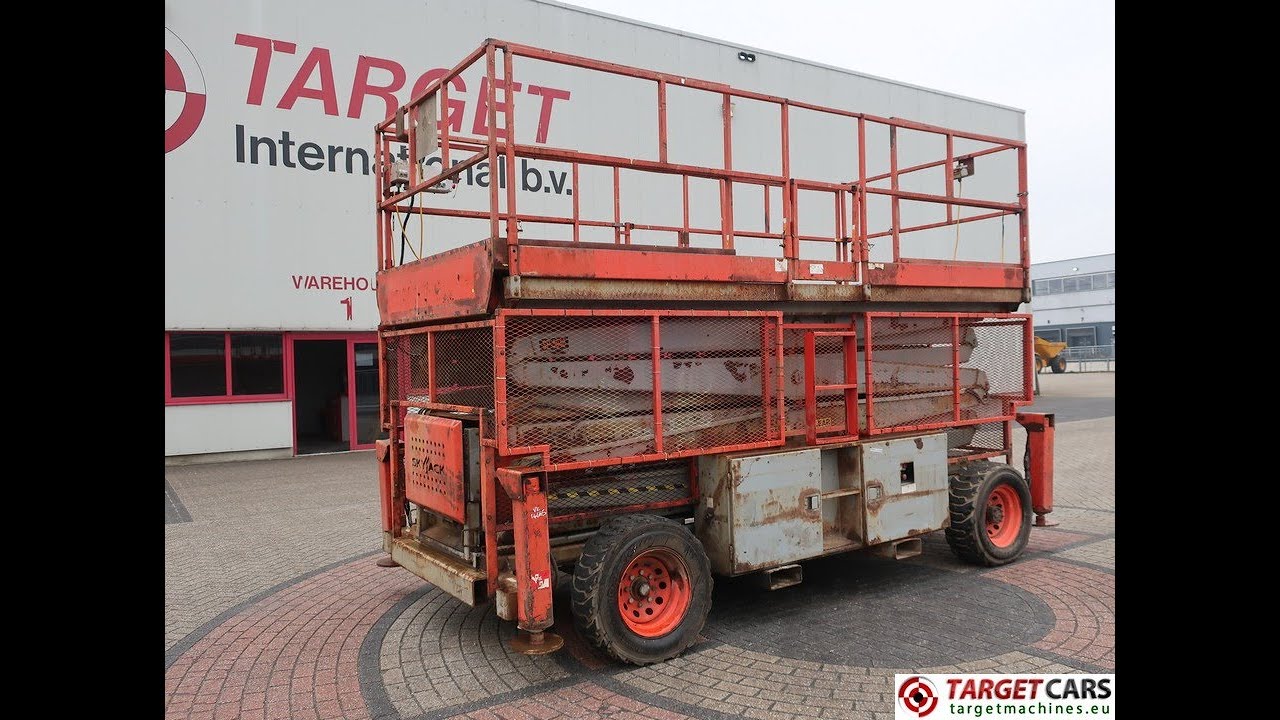 778993 SKYJACK SJ9250 RT SCISSOR SJ9250RT DIESEL WORKLIFT 1720CM 05-06 51631 3589HRS
