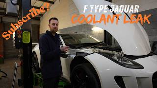 F Type Jaguar Coolant Leak? Watch This Video