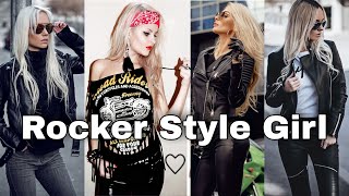 ROCKER STYLE GIRLS OUTFITS DE ESTILO ROCKERO MODA MUJER ROCK ESTILO MODA