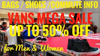 vans sale megamall