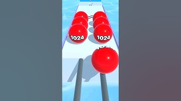Ball run merge 2048 | Ball run Gameplay (Android, iOS #6)