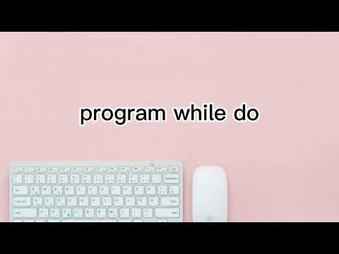 turbo pascal-PROGRAM WHILE DO