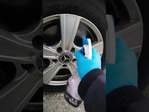 как помыть колёсные диски #shorts. w205