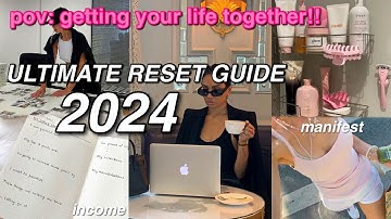 HOW TO MAKE 2024 YOUR BEST YEAR YET! vision boards, goals, new habits, & journaling