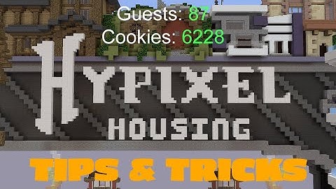 Full Hypixel Player Housing Guide + Tips & Tricks (How To Get More Cookies + Guests)