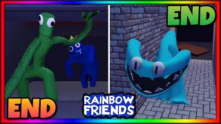 Rainbow Friends 2 - All 2 Endings (Odd World) | Roblox