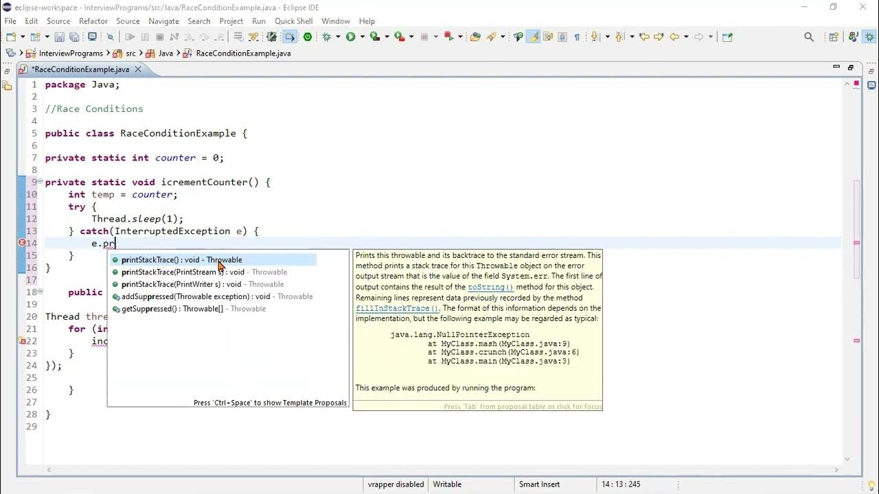 Race Conditions Explained Navigating the Java Multithreading Landscape ...