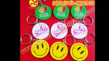 Cơ sở sản xuất móc khoá Đổ Keo Trong, Móc Khoá Mica giá rẻ