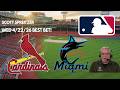 MLB Picks and Predictions - St. Louis Cardinals vs Miami Marlins, 4/22/26 Free Best Bets & Odds