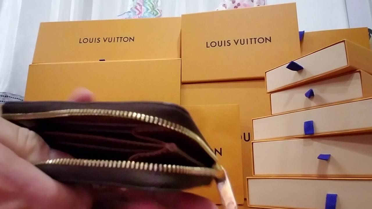 Louis Vuitton Zippy Coin Purse (wallet) - LV Small Leather Goods - YouTube