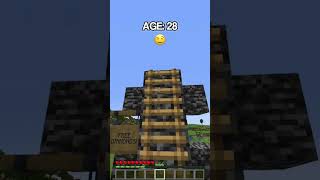 How To Escape Minecraft Traps at Every Age 😰 (World's Smallest Violin) #shorts