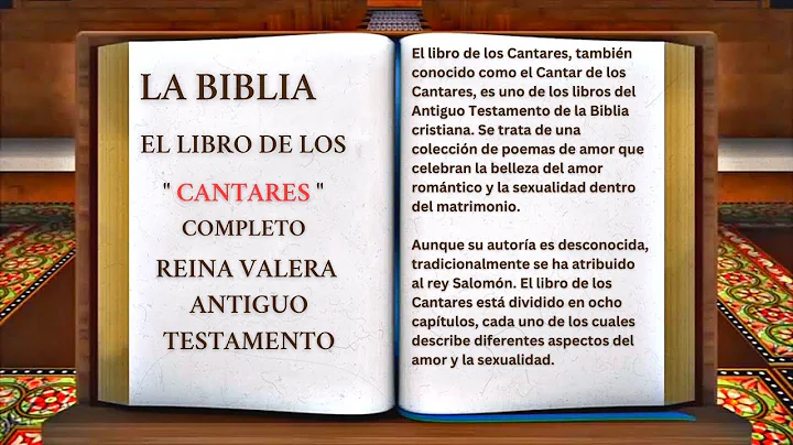 Original: La Biblia El Libro De " CANTARES " Compl...