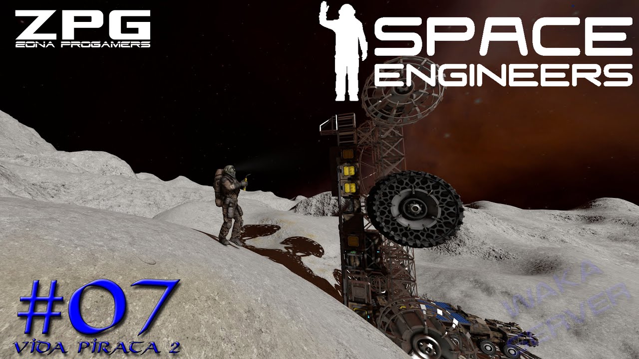 Space Engineers - Vida Pirata T2 #07 | Base móvil | Gameplay Español ...