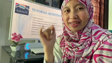 MGT162 Chapter 2 - Planning (Part 2)